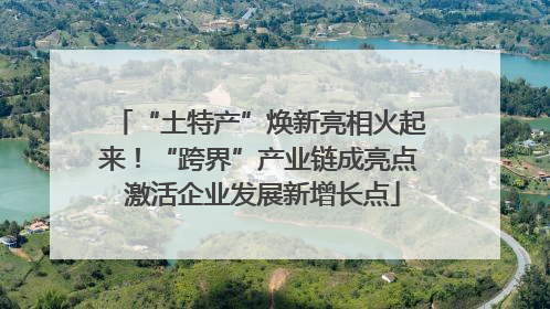 “土特产”焕新亮相火起来！“跨界”产业链成亮点 激活企业发展新增长点