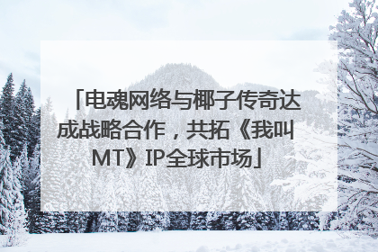 电魂网络与椰子传奇达成战略合作，共拓《我叫MT》IP全球市场