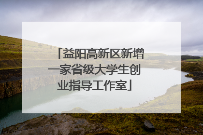 益阳高新区新增一家省级大学生创业指导工作室