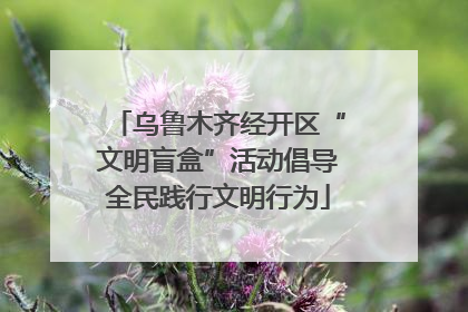 乌鲁木齐经开区“文明盲盒”活动倡导全民践行文明行为