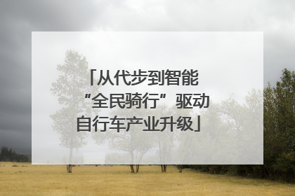 从代步到智能 “全民骑行”驱动自行车产业升级