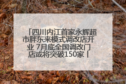 四川内江首家永辉超市胖东来模式调改店开业 7月底全国调改门店或将突破150家丨新经济观察
