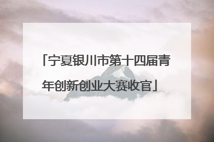 宁夏银川市第十四届青年创新创业大赛收官