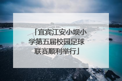 宜宾江安小坝小学第五届校园足球联赛顺利举行