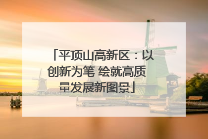 平顶山高新区：以创新为笔 绘就高质量发展新图景