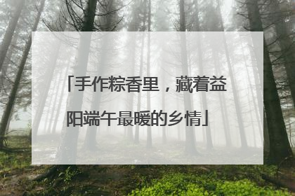 手作粽香里，藏着益阳端午最暖的乡情
