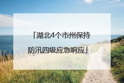 湖北4个市州保持防汛四级应急响应