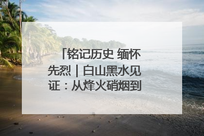 铭记历史 缅怀先烈｜白山黑水见证：从烽火硝烟到振兴热土的巨变