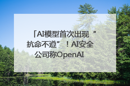 AI模型首次出现“抗命不遵”！AI安全公司称OpenAI o3模型出现异常